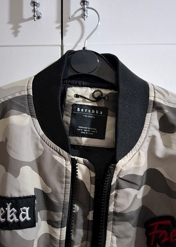 Gri Kamuflaj Erkek Ceket - Görsel 2