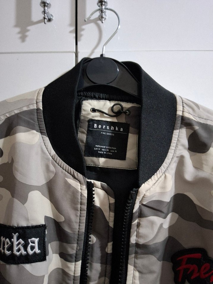 Gri Kamuflaj Erkek Ceket - Görsel 2