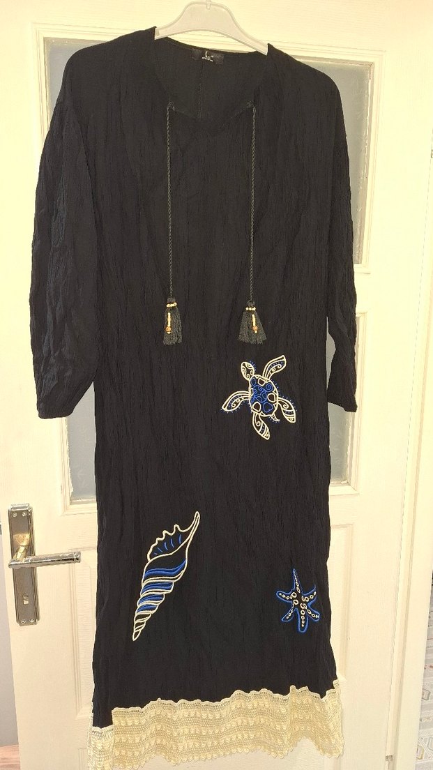 siyah elbise - Görsel 3