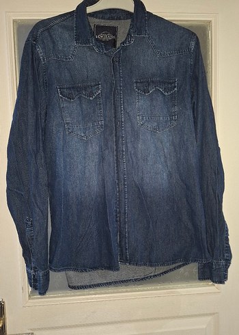 erkek kot gömlek - Görsel 3