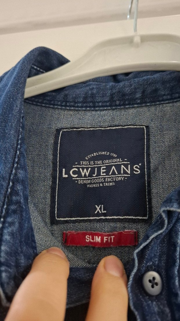 erkek kot gömlek - Görsel 4