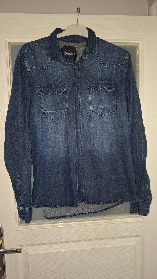 erkek kot gömlek - Görsel 3