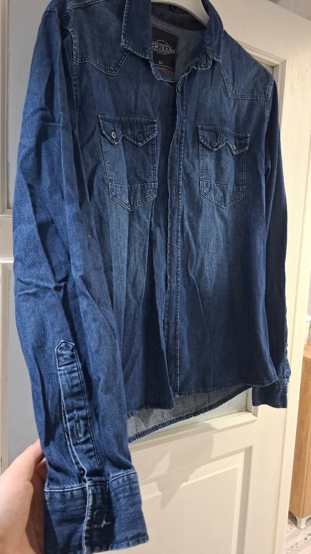 erkek kot gömlek - Görsel 2