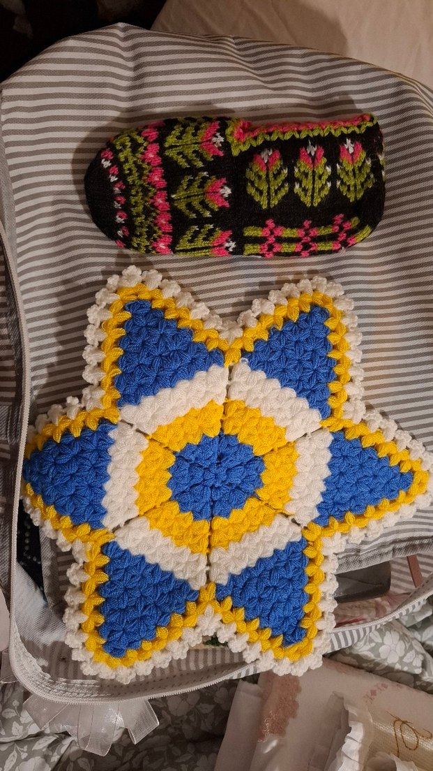 El Örgü patik ve lif - Görsel 2