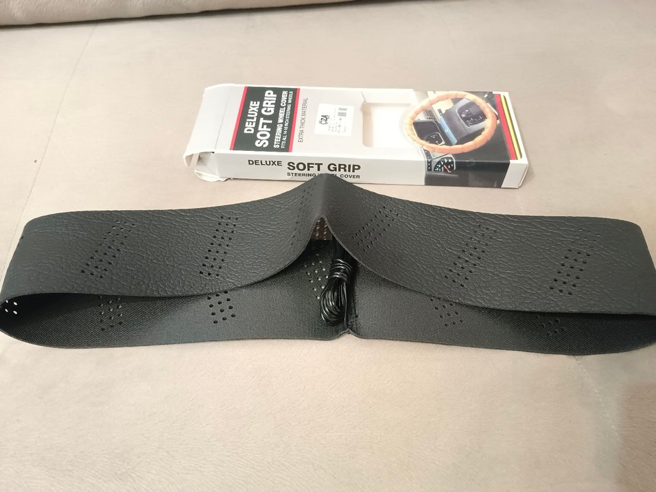 Deluxe Siyah Direksiyon Kılıfı - Görsel 2