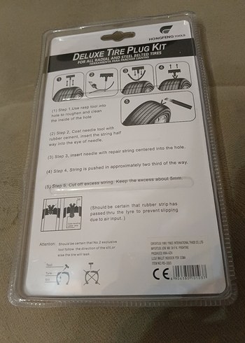 Deluxe Lastik Yama Kiti - Görsel 2