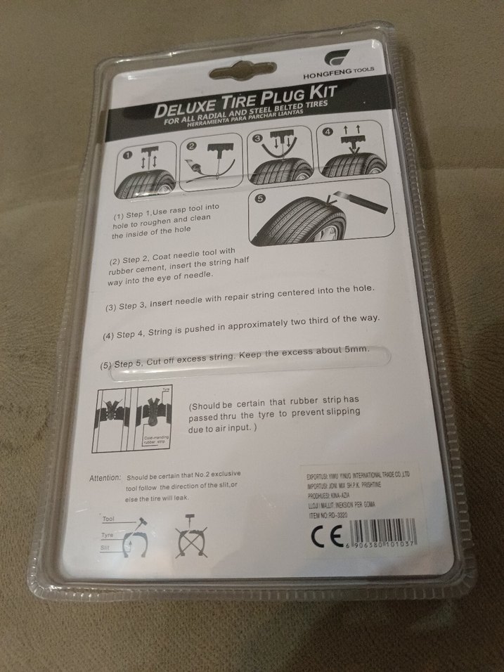 Deluxe Lastik Yama Kiti - Görsel 2