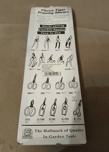 Kırmızı Budama Makası - Görsel 2