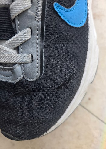 Nike Mavi Bağcıklı Kız Çocuk Spor Ayakkabı 34 - Görsel 4