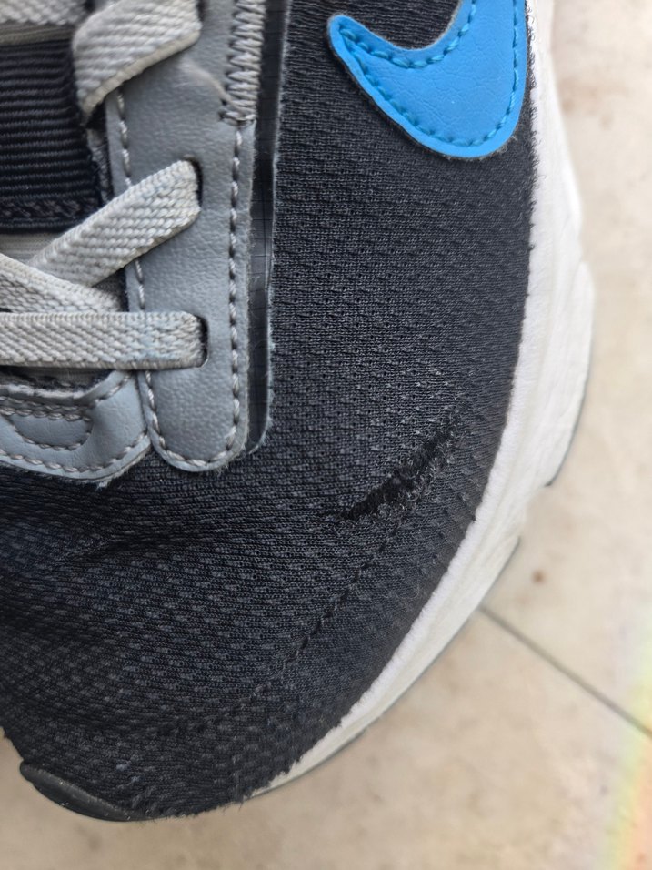 Nike Mavi Bağcıklı Kız Çocuk Spor Ayakkabı 34 - Görsel 4