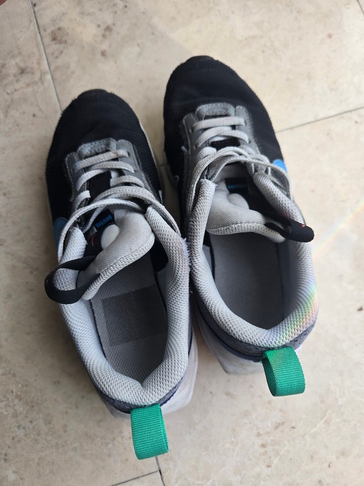 Nike Mavi Bağcıklı Kız Çocuk Spor Ayakkabı 34 - Görsel 3