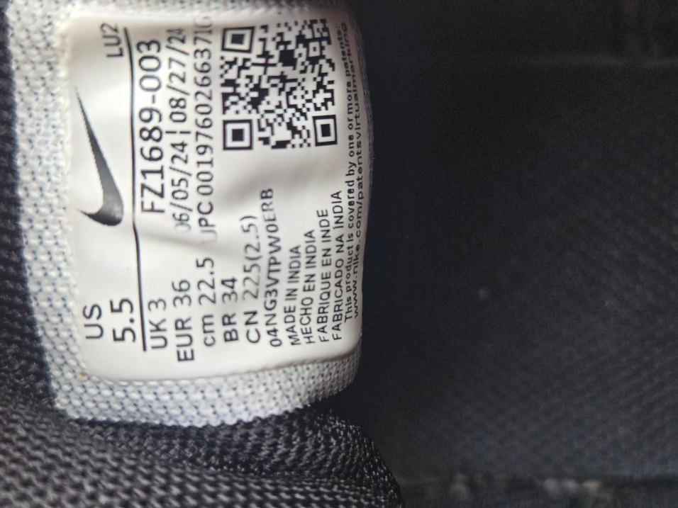 Nike Siyah Gri  Ayakkabı 36 - Görsel 4