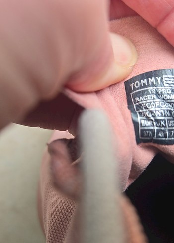 Tommy Hilfiger Pembe Bağcıklı Kadın Spor Ayakkabı - Görsel 5