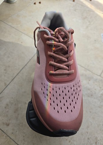 Tommy Hilfiger Pembe Bağcıklı Kadın Spor Ayakkabı - Görsel 4