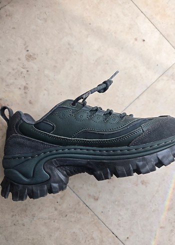 Skechers Koyu Yeşil Bağcıklı Kadın Spor Ayakkabı 36.5 - Görsel 3