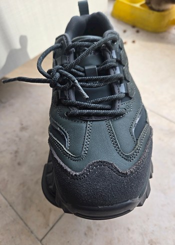 Skechers Koyu Yeşil Bağcıklı Kadın Spor Ayakkabı 36.5 - Görsel 4