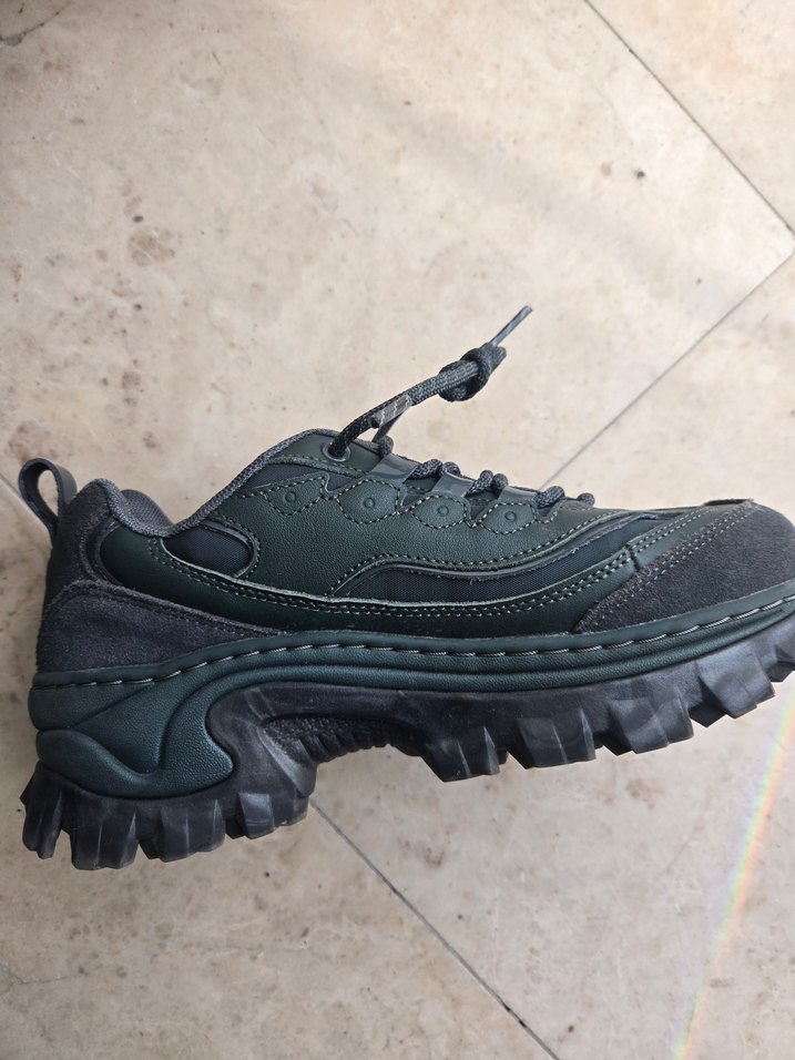 Skechers Koyu Yeşil Bağcıklı Kadın Spor Ayakkabı 36.5 - Görsel 3