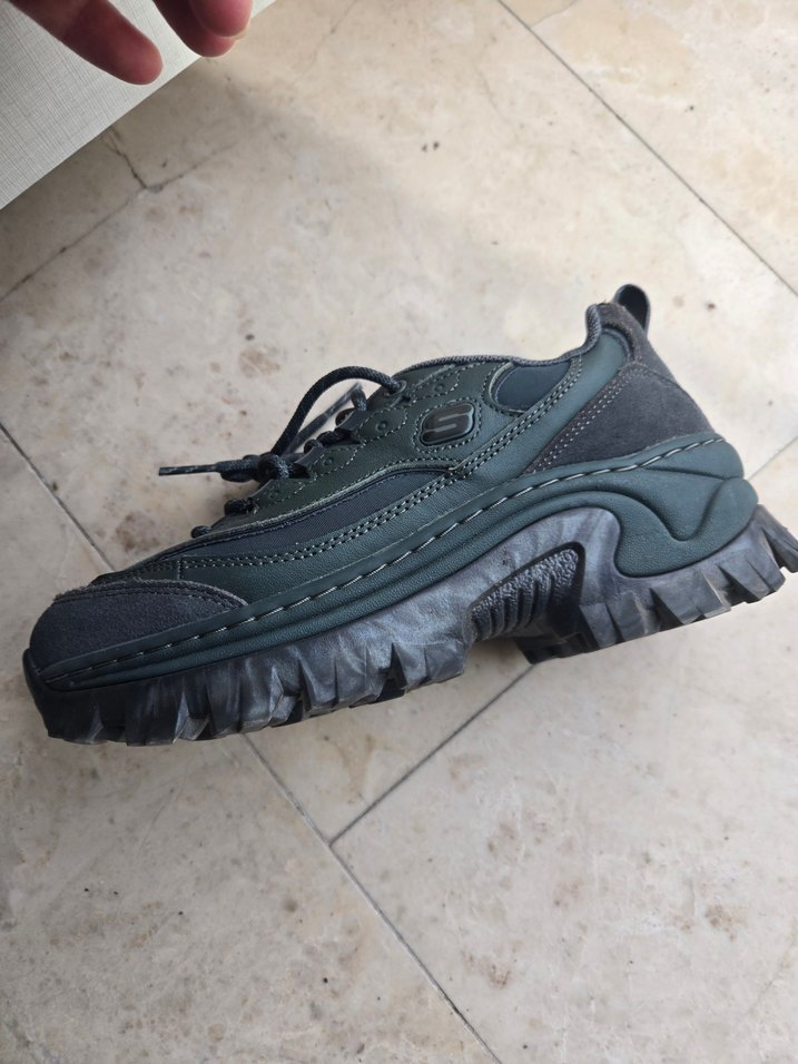 Skechers Koyu Yeşil Bağcıklı Kadın Spor Ayakkabı 36.5 - Görsel 5