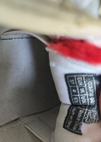 Tommy Kadın Beyaz Tüylü Bağcıklı Spor Ayakkabı 37 - Görsel 3