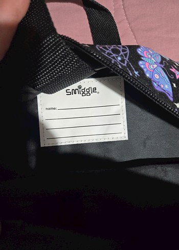 Smiggle Kelebek Desenli Mor Çocuk Sırt Çantası - Görsel 4