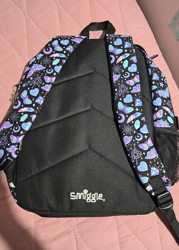 Smiggle Kelebek Desenli Mor Çocuk Sırt Çantası - Görsel 5