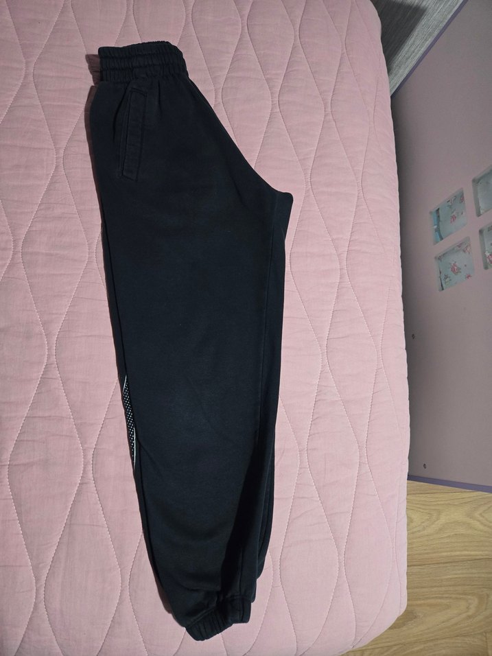 Siyah Nike Çocuk Rahat Kesim Eşofman Altı 8_10 yaş - Görsel 2