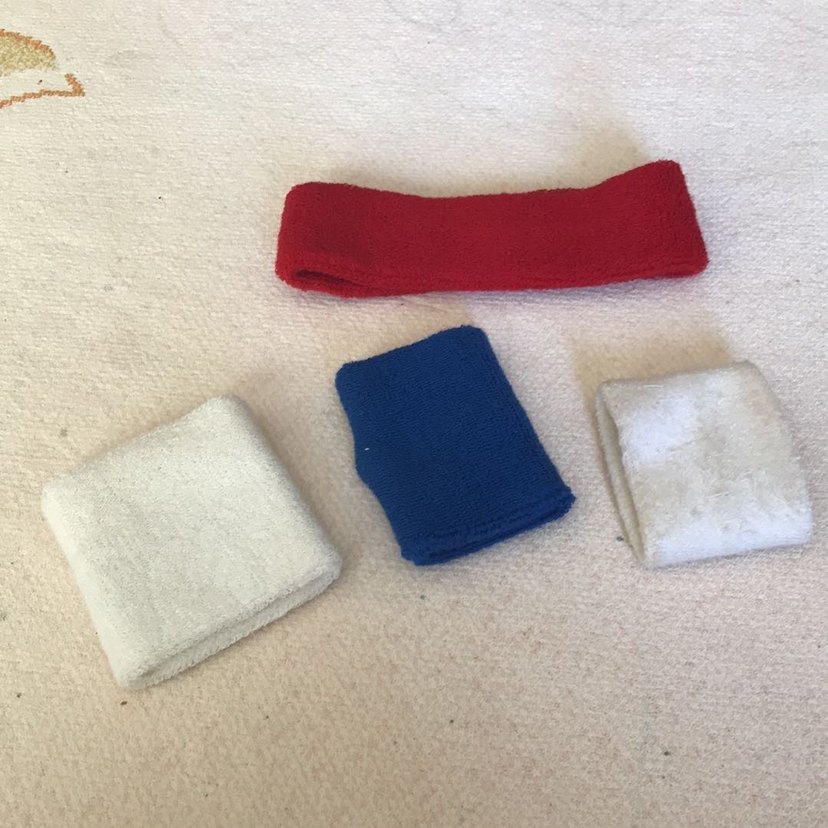 Çocuklar için renkli nakışlı polar bileklikler - Görsel 5