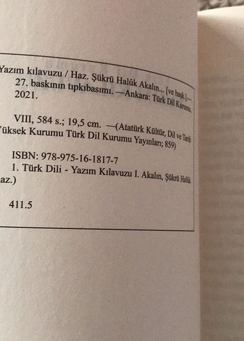 Yazım Kılavuzu - Türk Dil Kurumu - Görsel 3