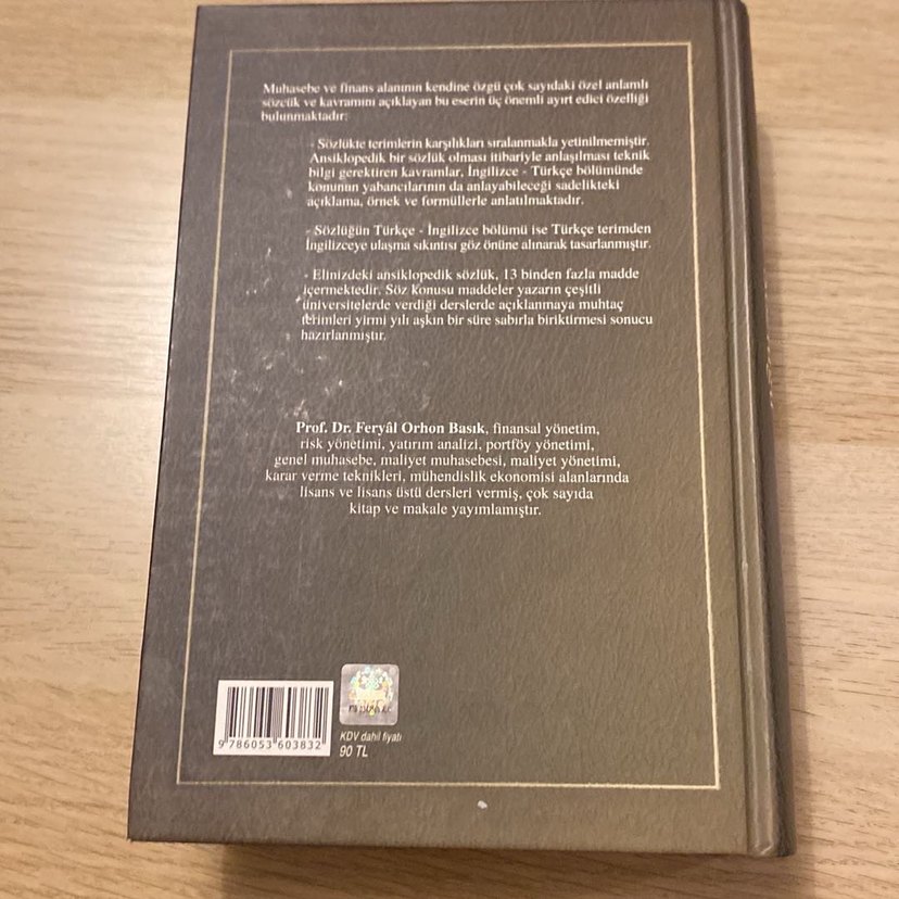 Ansiklopedik Muhasebe ve Finans Terimleri Sözlüğü - Görsel 2