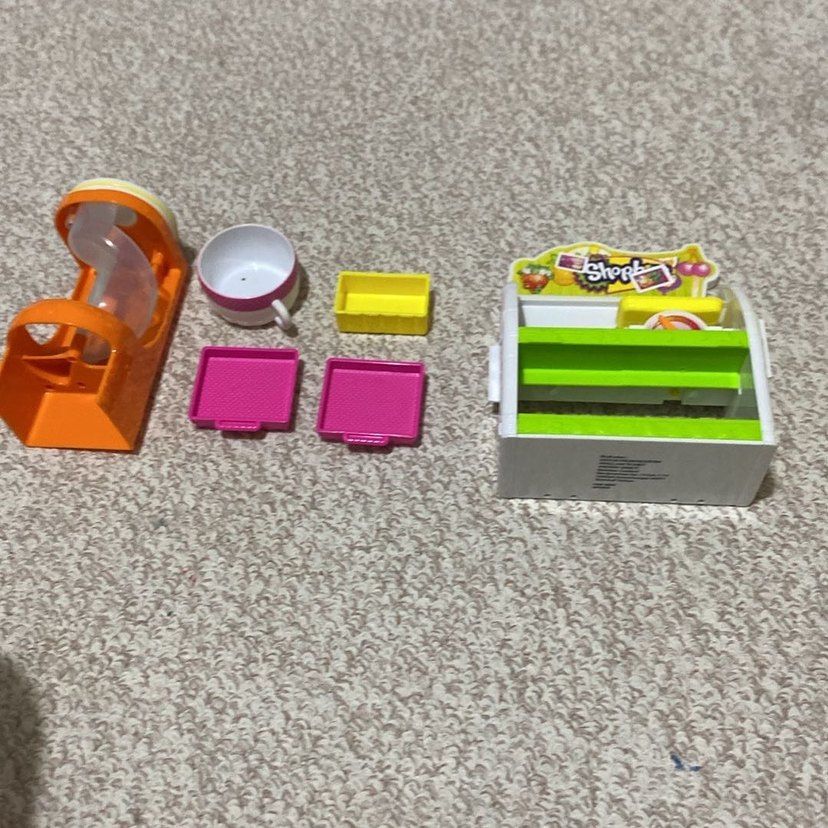Renkli Shopkins Oyuncak Market Seti - Görsel 5