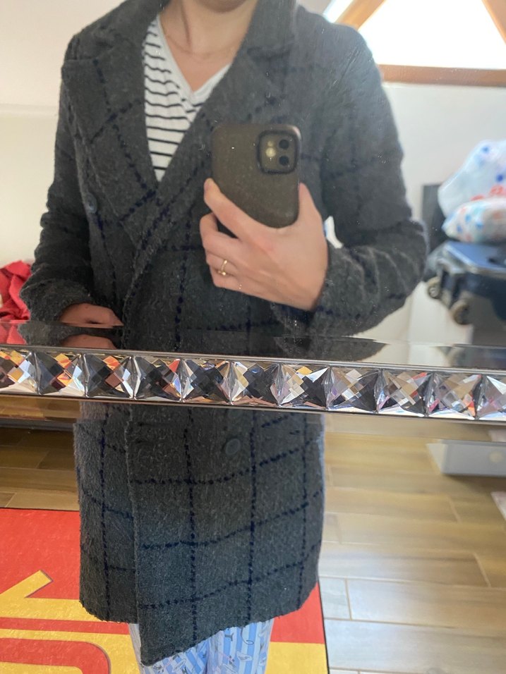 Kadın kaşmir kaban - Görsel 4