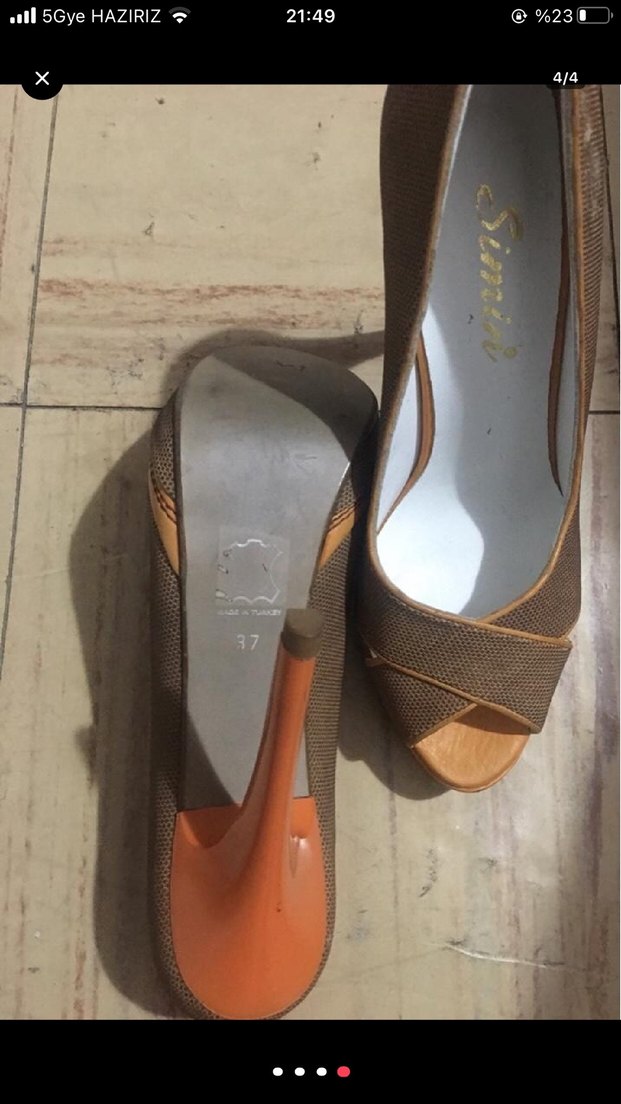 Platformlu ayakkabı - Görsel 4