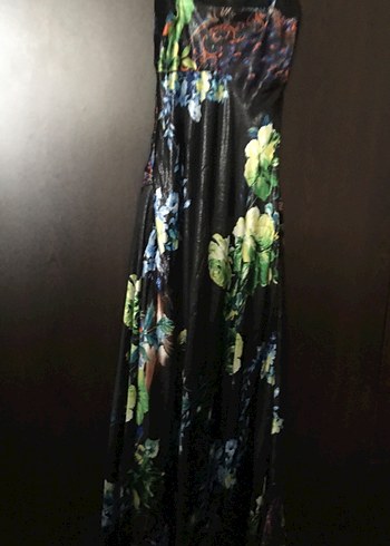 Askılı Abiye Elbise - Görsel 4