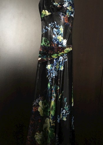 Askılı Abiye Elbise - Görsel 2