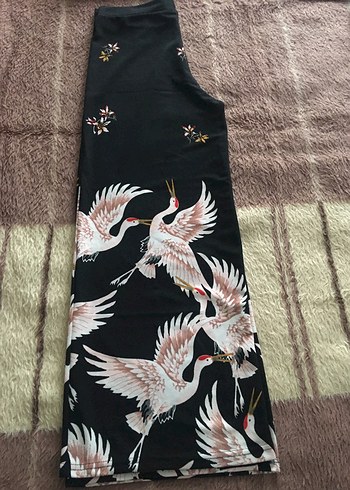 Desenli Yazlık Pantolon - Görsel 3