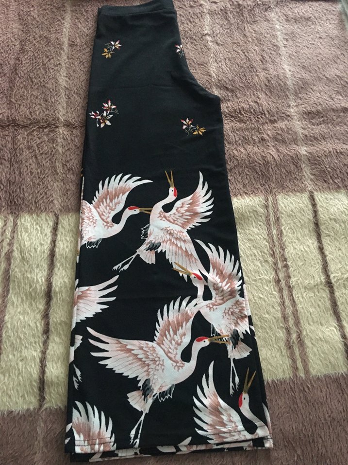 Desenli Yazlık Pantolon - Görsel 3