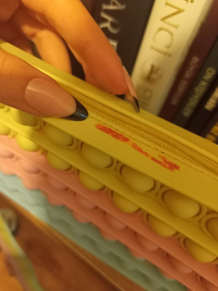 Renkli Popitli Cocuk Clutch Çanta - Görsel 2