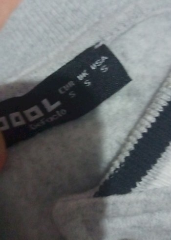 Gri Kadın Düğmeli Pamuklu Hırka - Görsel 3