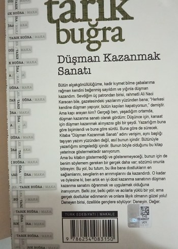 Tarık Buğra - Düşman Kazanmak Sanatı
