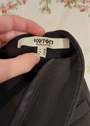 Siyah Cigarette Pantolon - Görsel 3