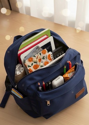 Portakal Desenli Elastik Kadın Cüzdanı - Görsel 3