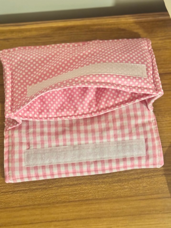 Pembe telefon çantası - Görsel 3