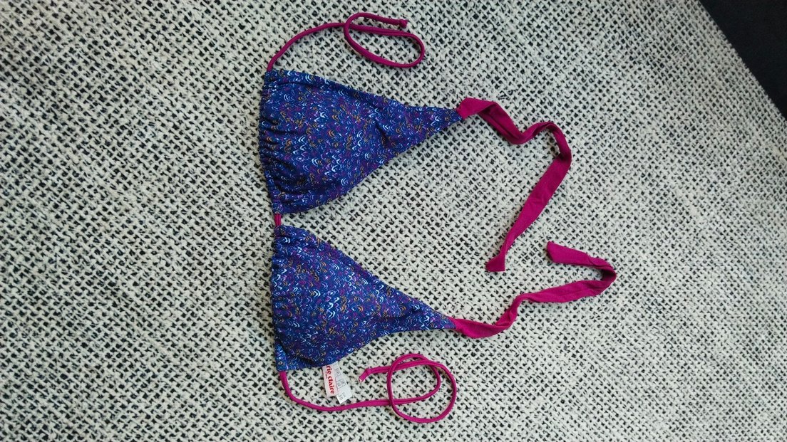 Mavi Bağlamalı Bikini - Görsel 2