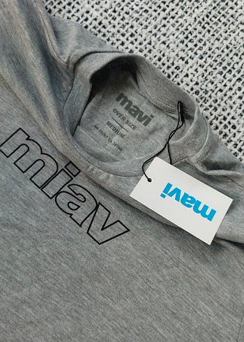 Gri Erkek Kısa Kollu Baskılı Tişört - Görsel 2