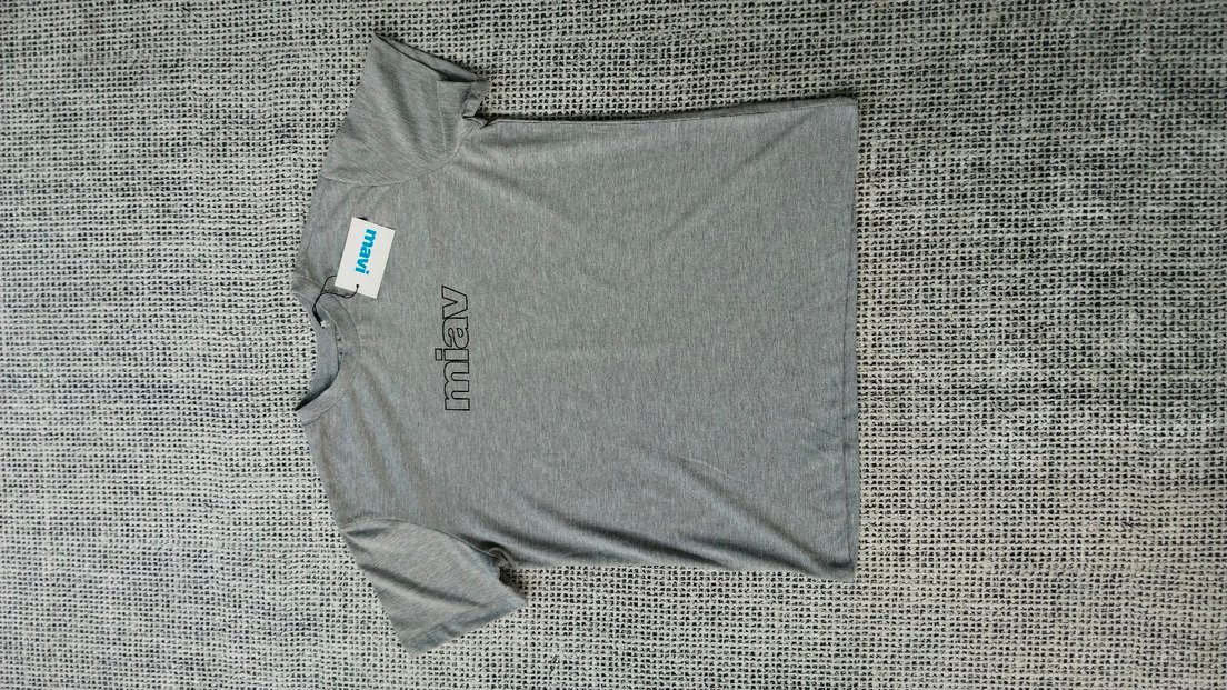 Gri Erkek Kısa Kollu Baskılı Tişört - Görsel 3