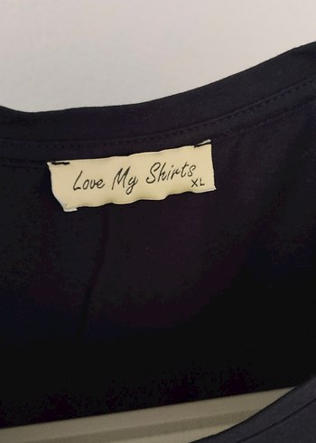 Erkek Siyah Baskılı Kısa Kollu Tişört - Görsel 2