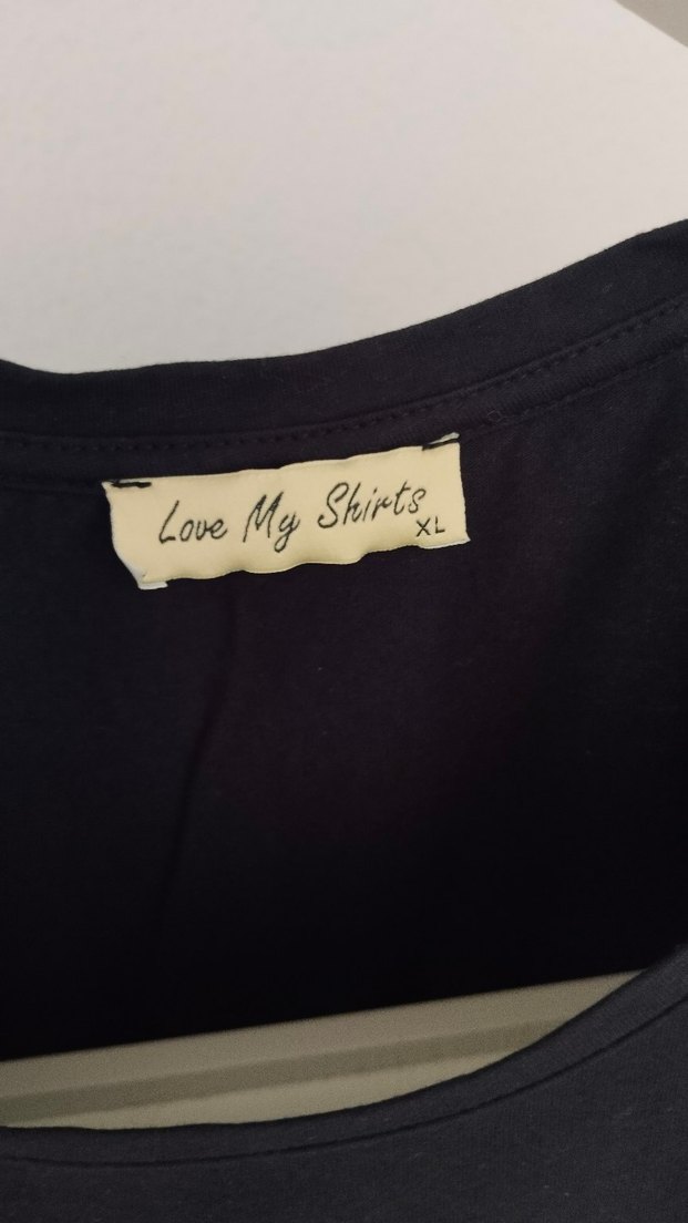 Erkek Siyah Baskılı Kısa Kollu Tişört - Görsel 2