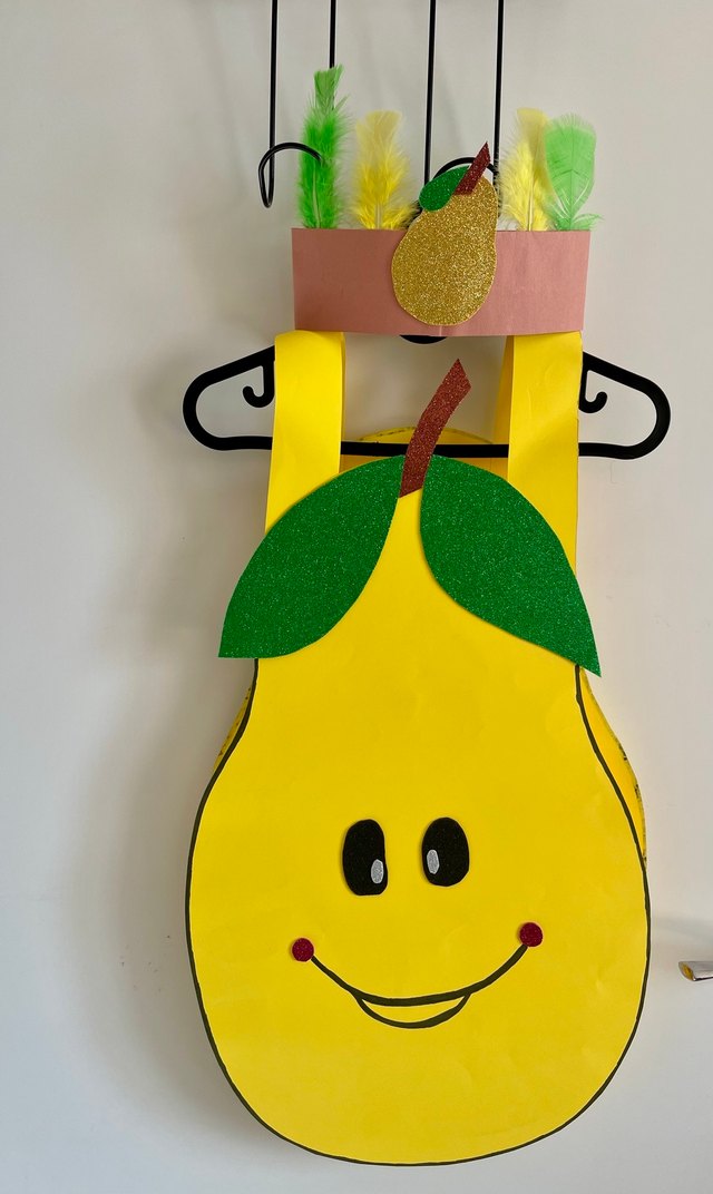 Sarı ayva Kostümü Çocuklar için - Görsel 3