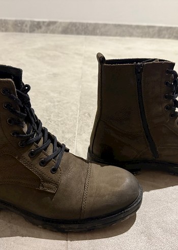 Kahverengi Süet Bağcıklı Erkek Bot - Görsel 2