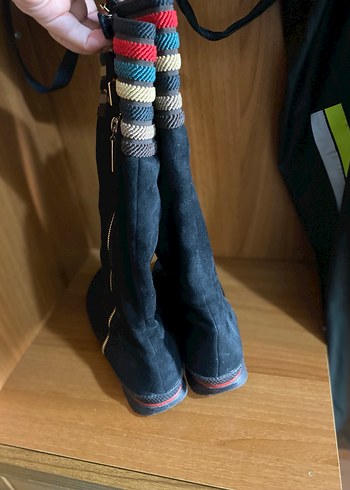 Bambi Süet Dizüstü Çizme - Görsel 3